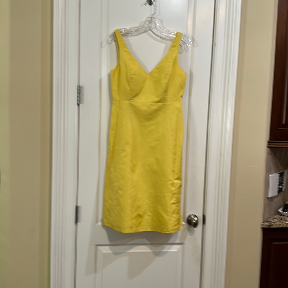 J. Crew Yellow Dress